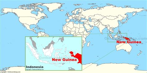 Papua New Guinea World Map World Map