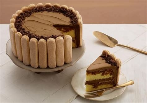 Ingredients• 1 pkg lady finger biscuits• 300g chocolate• 300ml c. Salted Caramel Tiramisu Cake | Recipe | Tiramisu cake ...