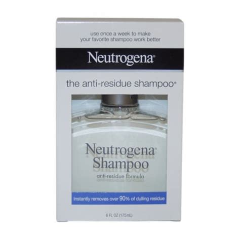 Neutrogena Anti Residue Clarifying Shampoo 6 Fl Oz Fred Meyer