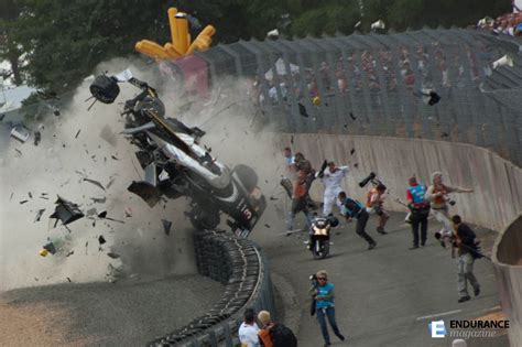American Grand Prix Wicked Crash At 2011 Le Mans 24