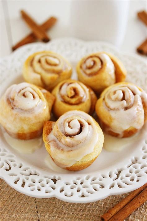 Quick And Easy Mini Cinnamon Rolls The Comfort Of Cooking