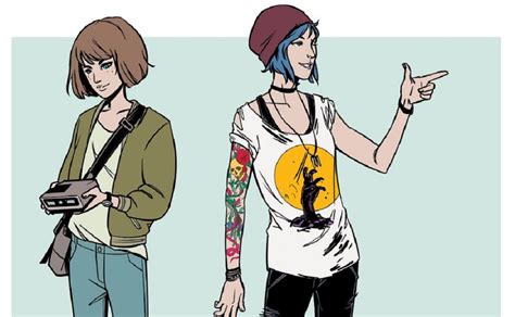 Life Is Strange Comic Concepts Show Max And Chloe Living With Their