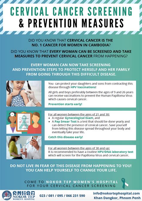 Cervical Cancer Screening And Prevention Measures