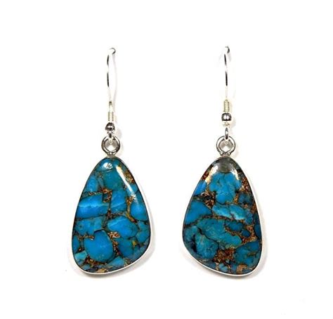 Genuine Turquoise Sterling Silver Southwestern Jewelry