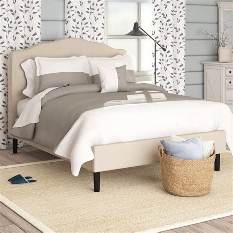 The upholstered platform bed by zinus is sure to bring the wow factor to your bedroom. Laurel Foundry Modern Farmhouse Hoopeston Scalloped Upholstered Platform Bed & Reviews | Wayfair
