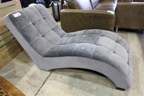 Shop our best selection of indoor chaise lounge chairs to reflect your style and inspire your home. GREY SUEDE CHAISE LOUNGE