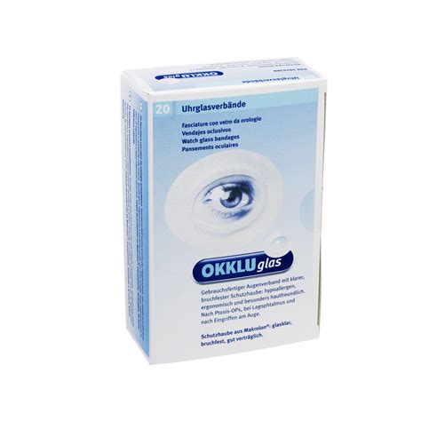 OKKLUGLAS Uhrglasverband 20 Stück online bestellen - medpex Versandapotheke
