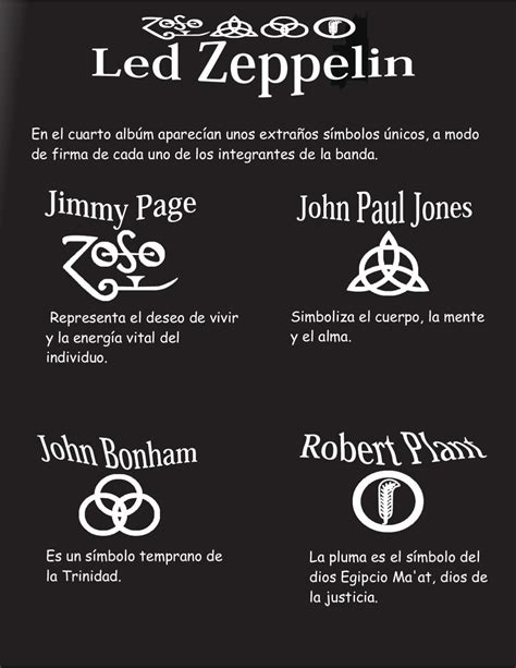Significado Dos Simbolos Da Banda Led Zeppelin