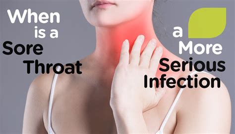 When Is A Sore Throat A More Serious Infection Watsons Philippines