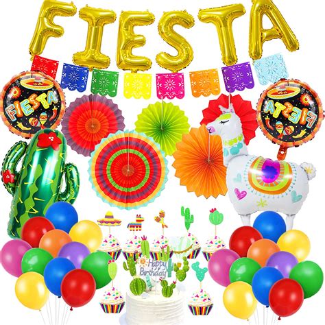 Buy Chmmy Mexican Party Decorations Fiesta Party Decorations Rainbow