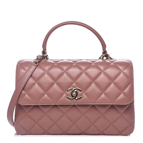 Chanel Classic Pink 255 Quilted Handbag