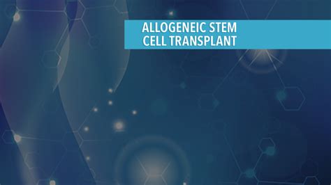 Understanding Allogeneic Stem Cell Transplant Cancerconnect
