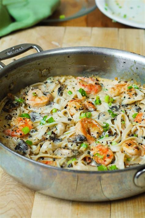 Creamy Shrimp And Mushroom Pasta Julia S Album