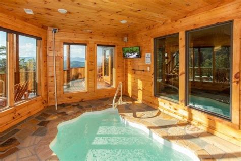 10 Amazing Cabins With Indoor Pools In Sevierville Tn