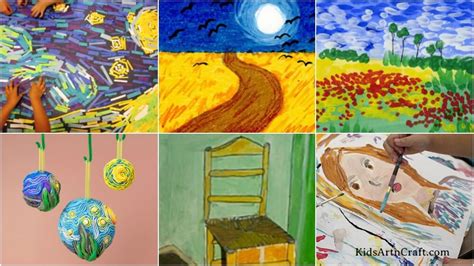 Vincent Van Gogh Archives Kids Art And Craft