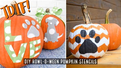 Diy Howl O Ween Pumpkin Stencils For Halloween Youtube