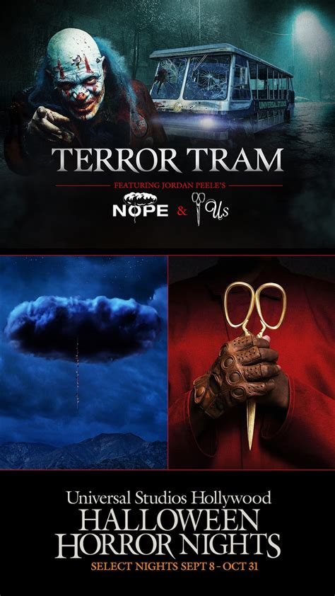 Jordan Peele Invades Universals Halloween Horror Nights Terror Tram With Nope And Us Fangoria