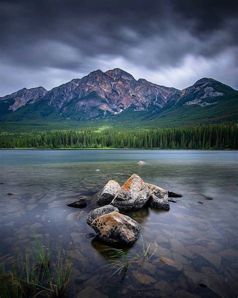 Pyramid Lake Jasper Alberta Image By Dansoutdoorlife