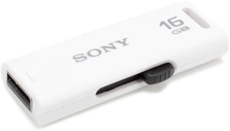 Sony Usb Flash Drive White 16 Gb Pen Drive Sony
