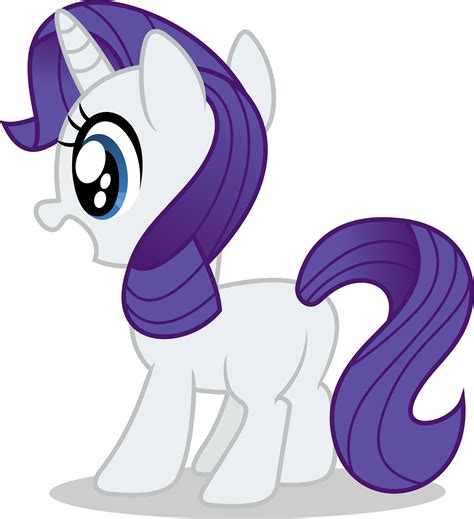 Mlp Fim Filly Rarity Wow Vector By Luckreza8 On Deviantart