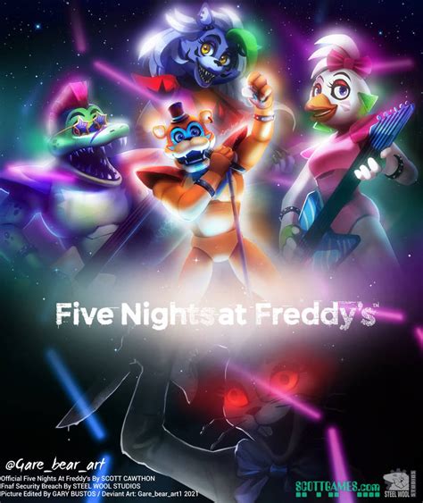 Five Nights At Freddys Security Breach Wallpaper By Garebearart1 On