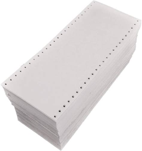 Vijayaecart Dot Matrix Printer Paper 5x121 Part 6000