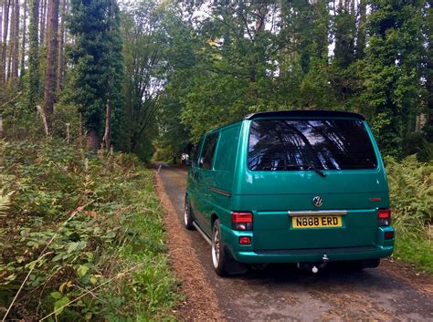 Vw Transporter T4 Team Green The Nerd Has New Paint Thanks To Duncan