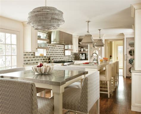 H&h metals is your one stop shop for all your metal fabrication needs. Metallic Contemporary Kitchen - Luxe Interiors + Design