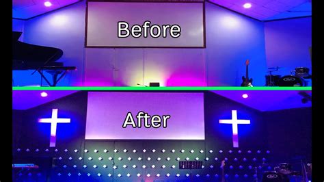Simple Church Stage Design Ideas Ep 1 Youtube