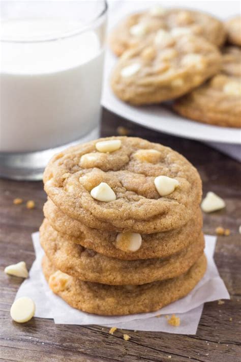 White Chocolate Chip Cookies Love Food And Drink