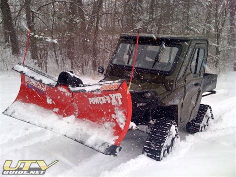 Polaris Ranger Hd Built For Plowing Snow Utv Guide
