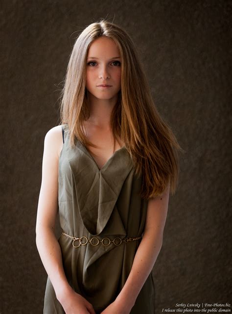 Photo Of A 16 Year Old Girl Wearing A Dress Photographed In July 2015