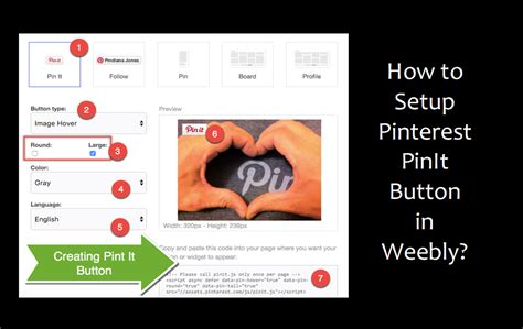 How To Add Pinterest Pin It Button On Weebly Images Webnots