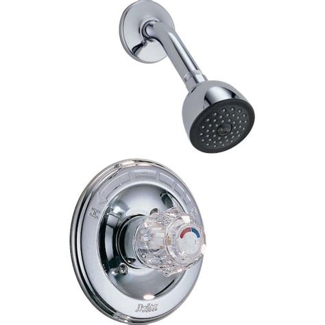 Reviews For Delta Classic Single Handle 1 Spray Shower Only Faucet In Chrome Valve Included