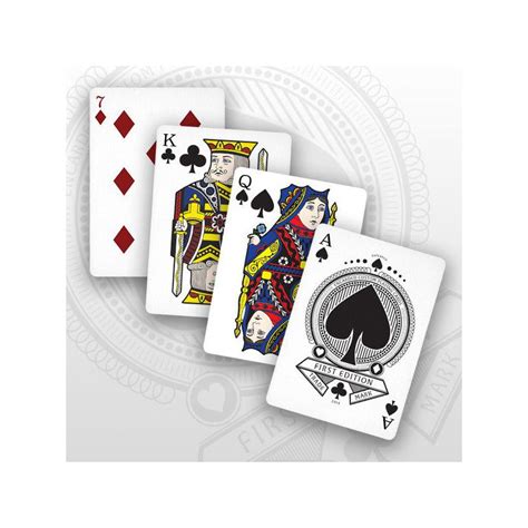 Encarded Standard First Edition Deck Playing Cards﻿﻿ Cartes Magie