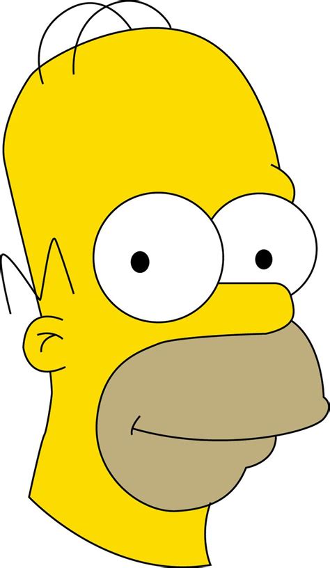 Homer Simpson Adobe Illustrator Homer Simpson Drawing Homer