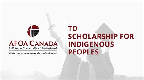 TD Scholarship for Indigenous Peoples - My Parry Sound Now