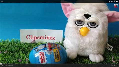 Furby With Thomas And Friends Surprise Egg Youtube