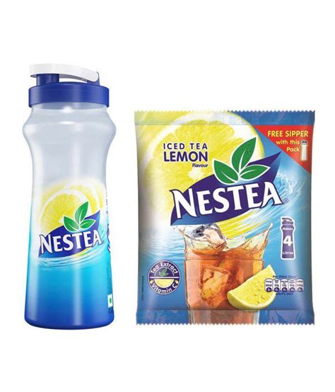 Nestea Iced Tea Lemon 400 G Free Sipper Buy Nestea Iced Tea Lemon