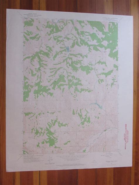 Potaman Peak Idaho 1965 Original Vintage Usgs Topo Map 1965 Map