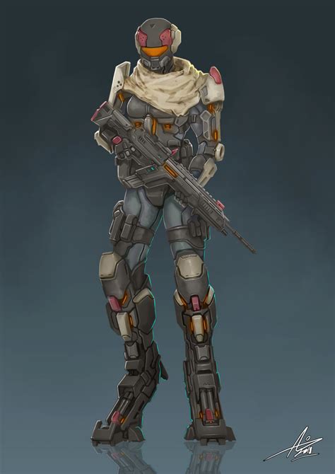 Commission Exosuit By Aiyeahhs On Deviantart