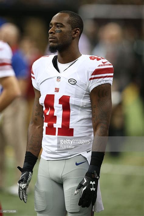 Dominique Rodgers Cromartie Of The New York Giants Looks On During New York Giants Ny