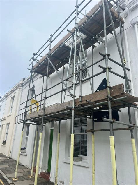 Scaffold For Painting And Roof Works West Hill Place Brighton