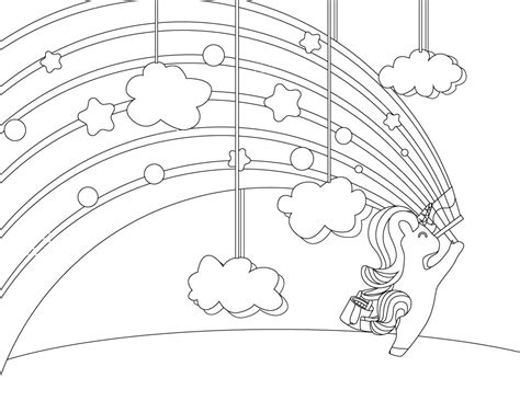 Coloriage licorne joyeux dessin a imprimer artherapie  Artherapie.ca