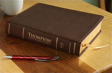 The Thompson Chain Reference Bible Where It Came From How To Use It