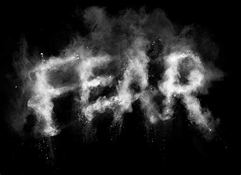 Fear Typography For Secret Deodorant Leo Burnett On Behance