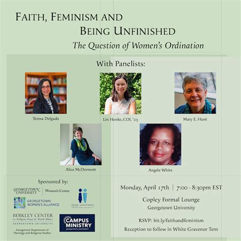 Catholic Theological Society Of America Faith Feminism And Being