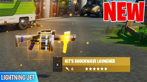 How To Get New Kits Shockwave Launcher In Fortnite Chapter 2 Season 3