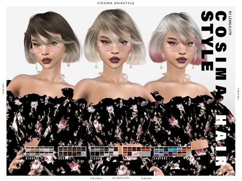 Miss Paraply Leahlillith Blossom Solids • Sims 4 Downloads