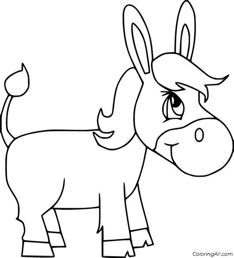 Donkey Colouring Pictures To Print Fun Coloring Page